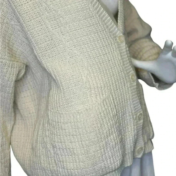 Monica Cordera Chunky Cardigan ivory. - Picture 5 of 15